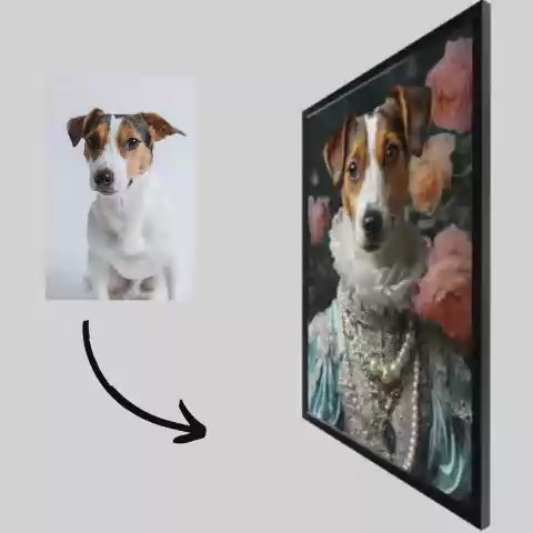Royal Count - Pet Lenticular Portrait