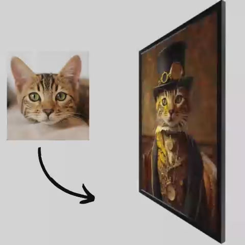 Victoria - Pet Lenticular Portrait