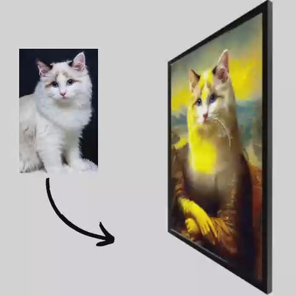 Masterpiece - Pet Lenticular Portrait